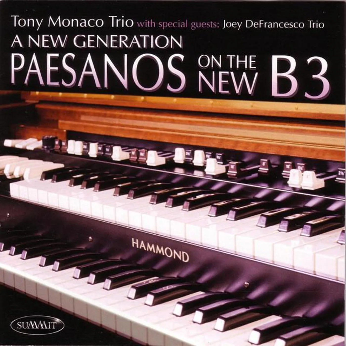 Tony Monaco Brand Page