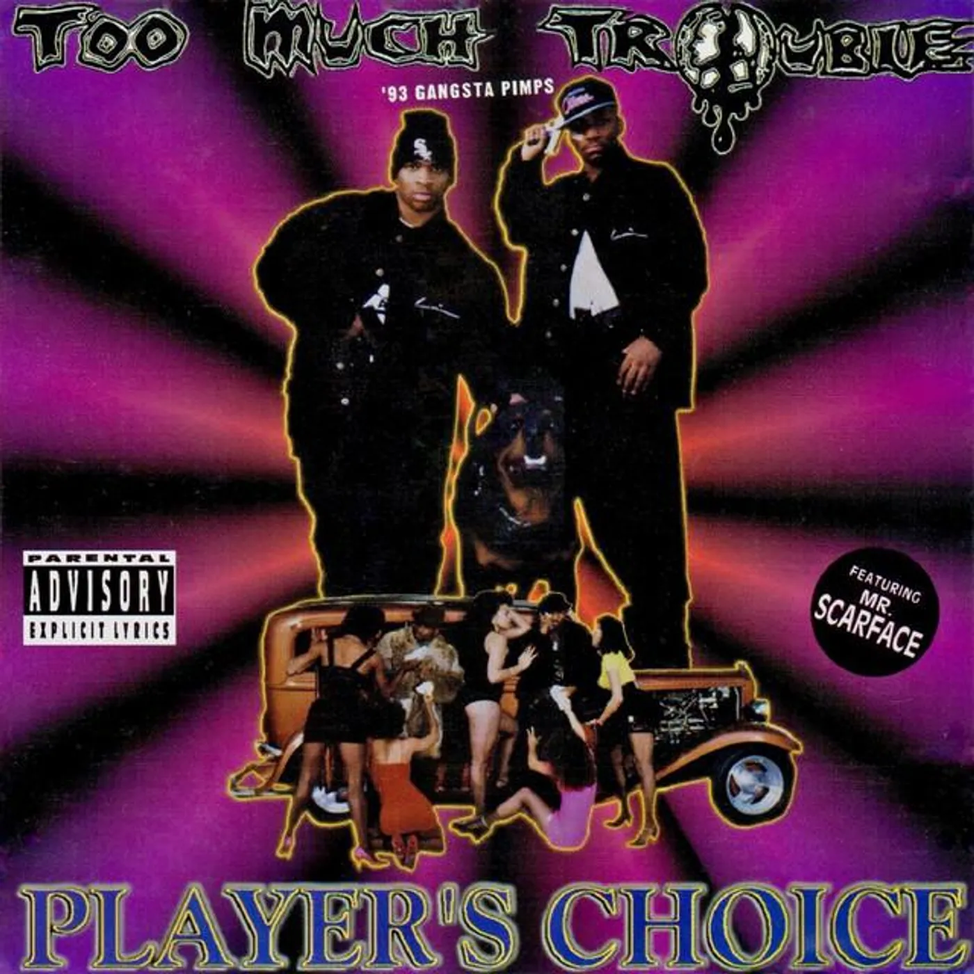 Too Much Trouble Brand Page