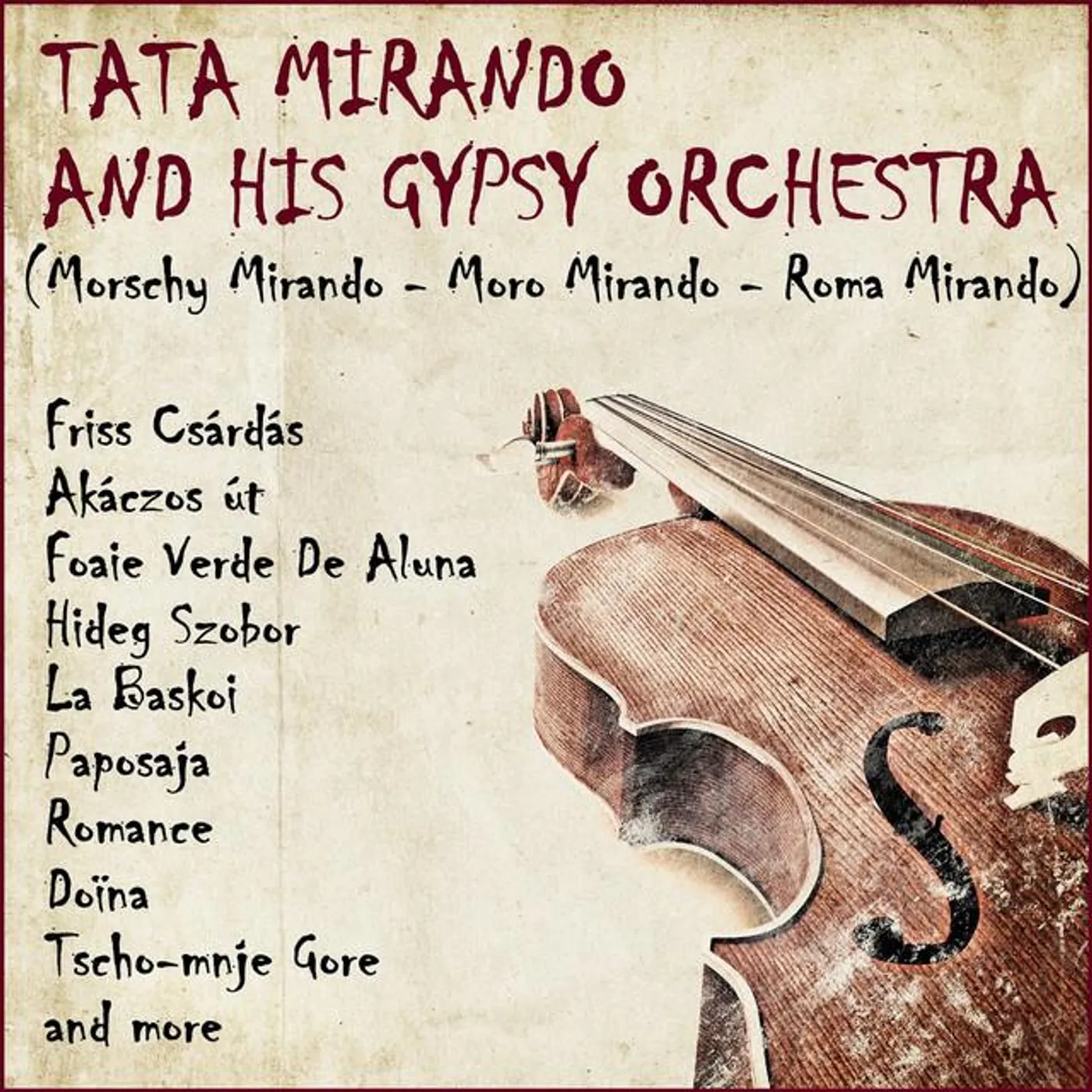 Tata Mirando & His Gipsy Orchestra Brand Page