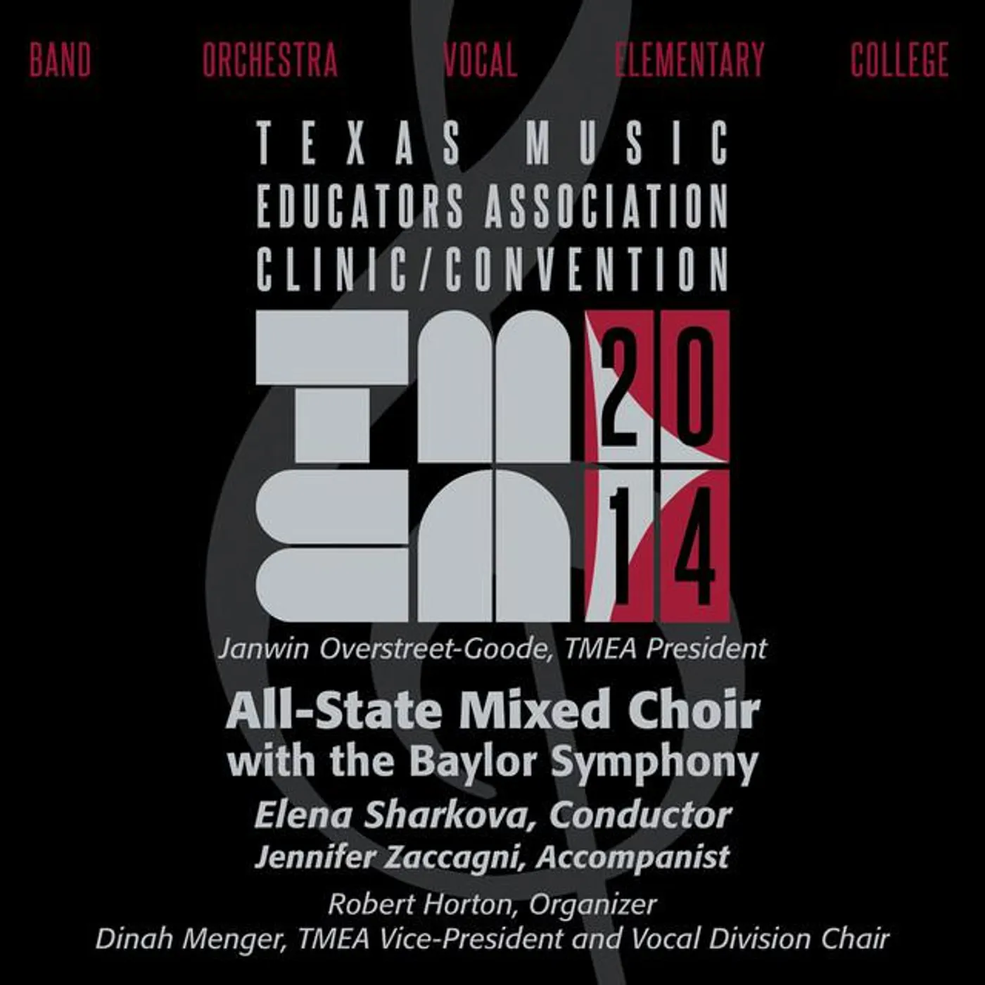 Texas All-State Mixed Choir Brand Page