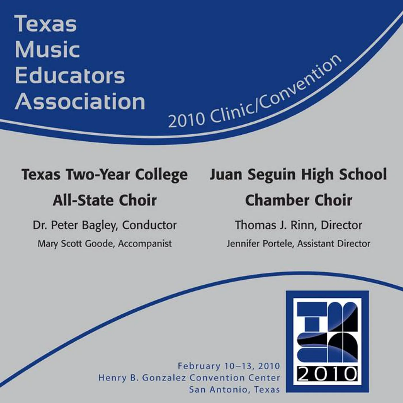 Texas Two Year College All State Choir
