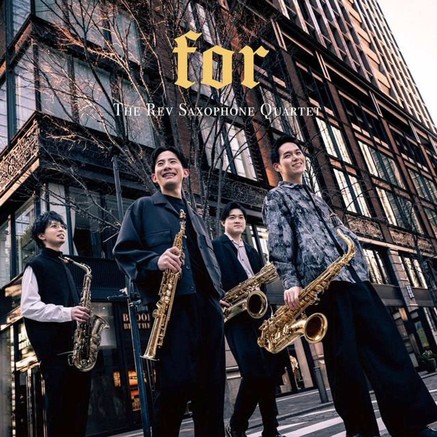 The Rev Saxophone Quartet Brand Page