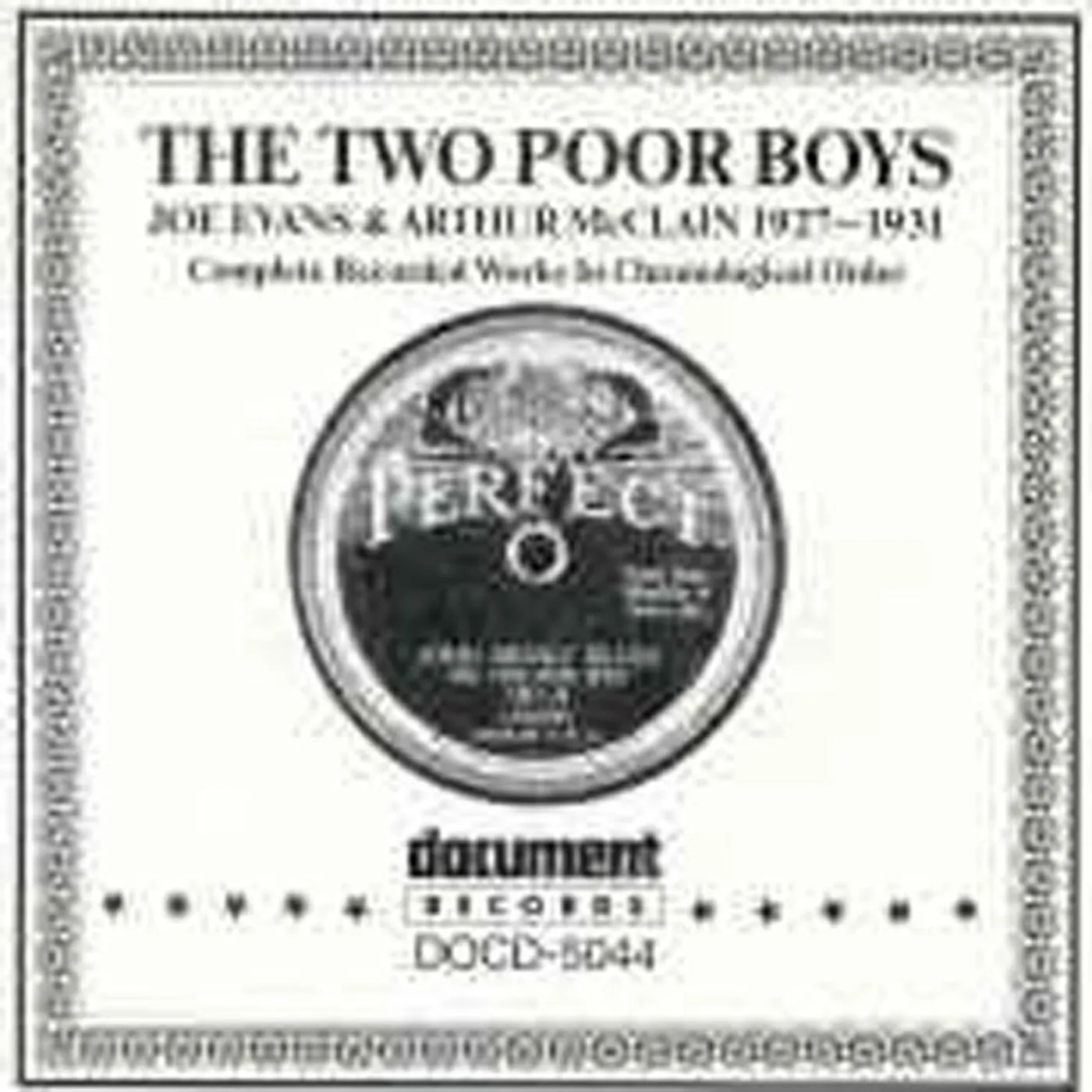 The Two Poor Boys - Joe Evans & Arthur McClain