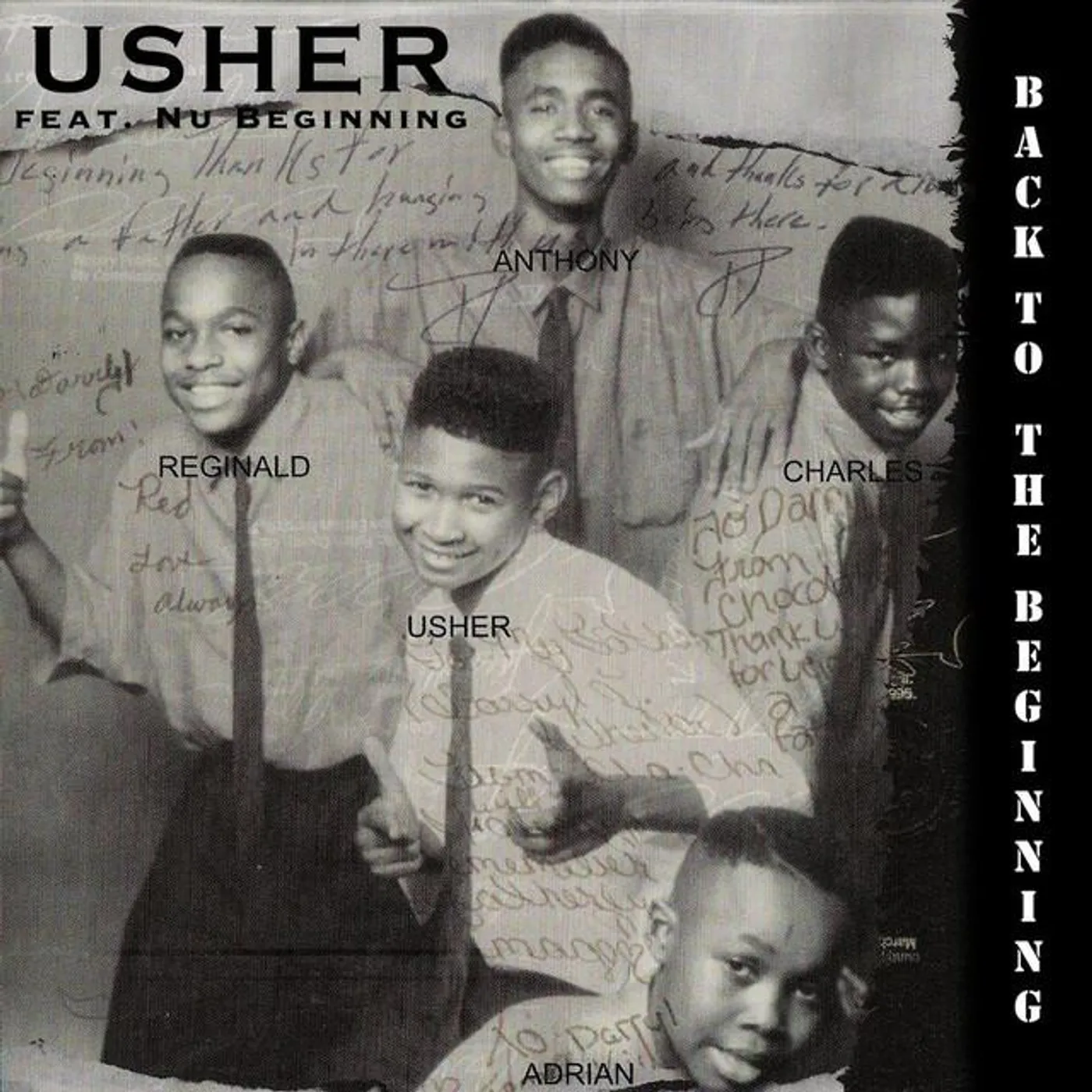 Usher Featuring Nu Beginning Brand Page