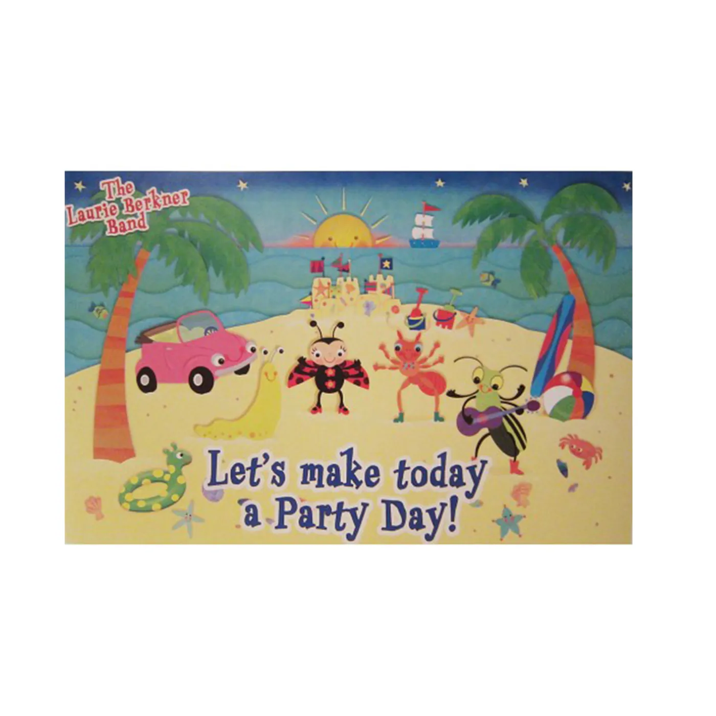 Laurie Berkner Party Day! Autographed - Poster