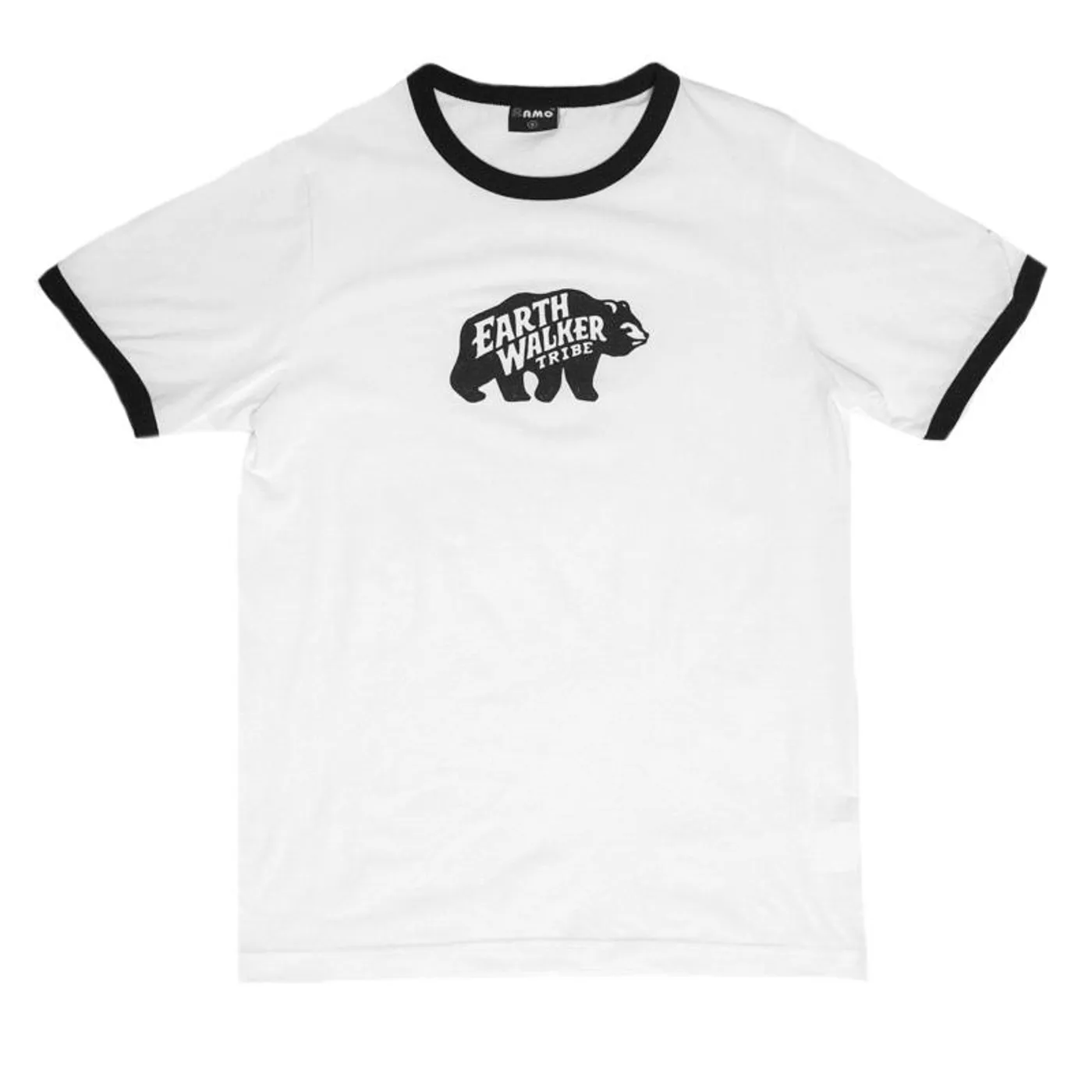 Earthwalker Tribe Bear Ringer Tee (White)
