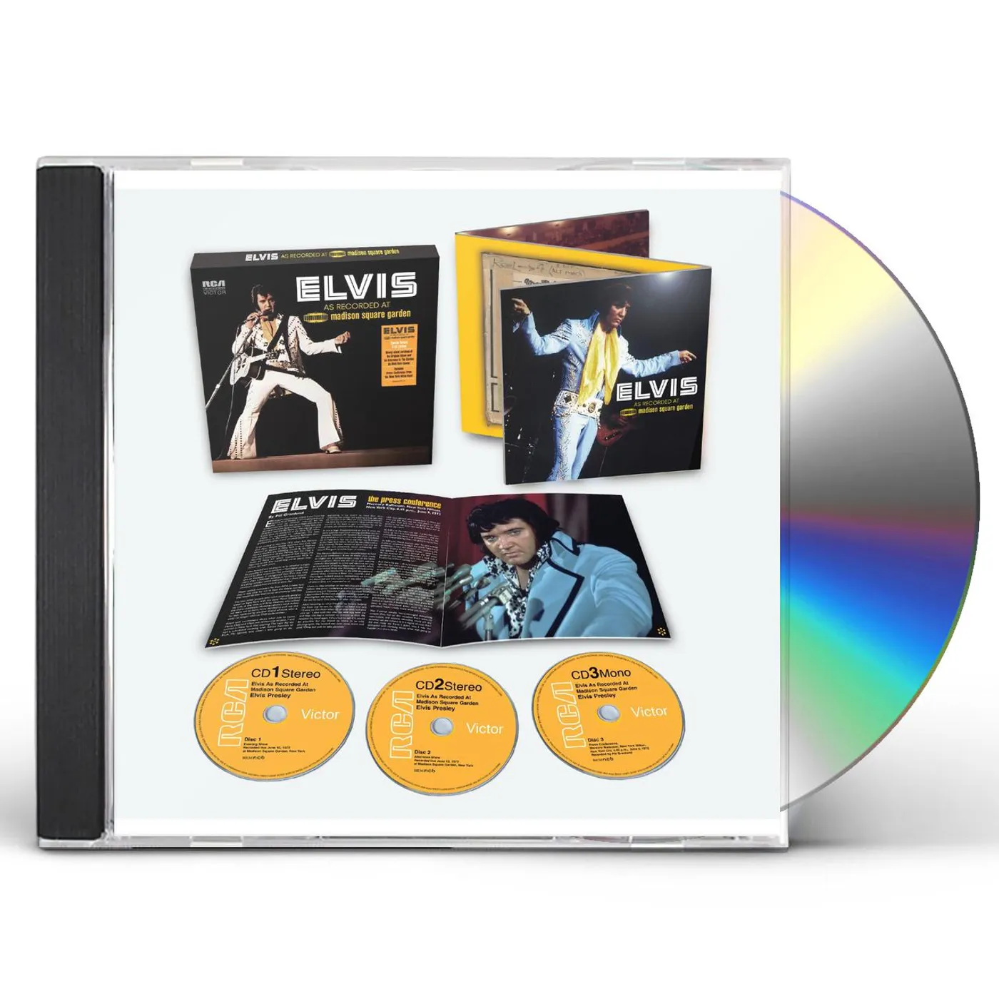 Elvis Presley As Recorded At Madison Square Garden FTD 3 CD