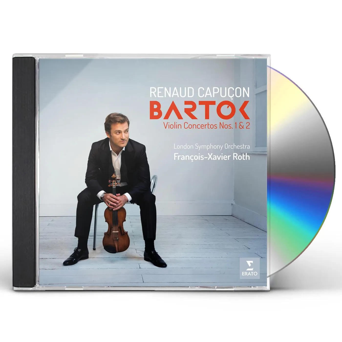 Renaud Capuçon BARTOK: VIOLIN CONCERTOS NOS. 1 & 2 CD