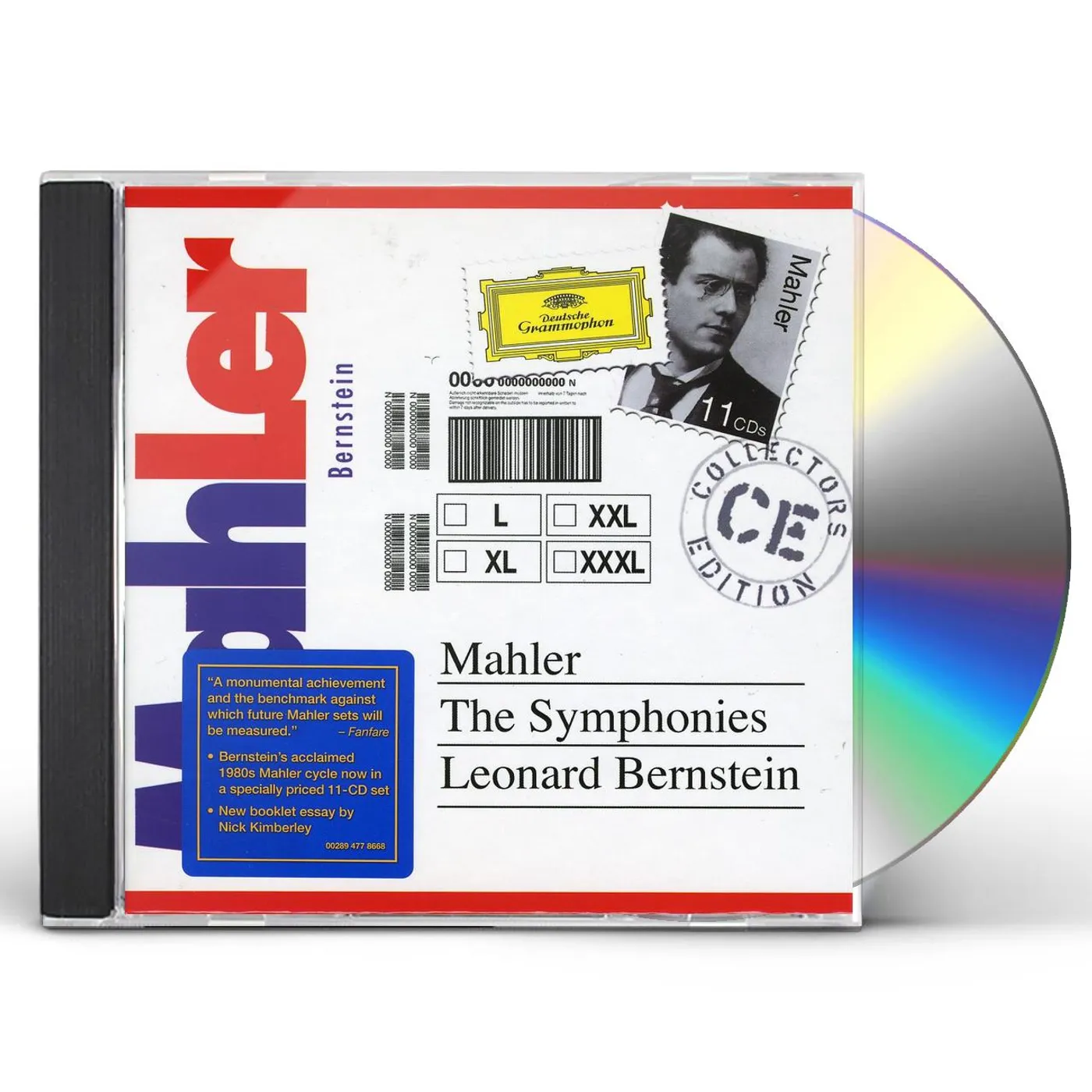 Gustav Mahler SYMPHONIES CD