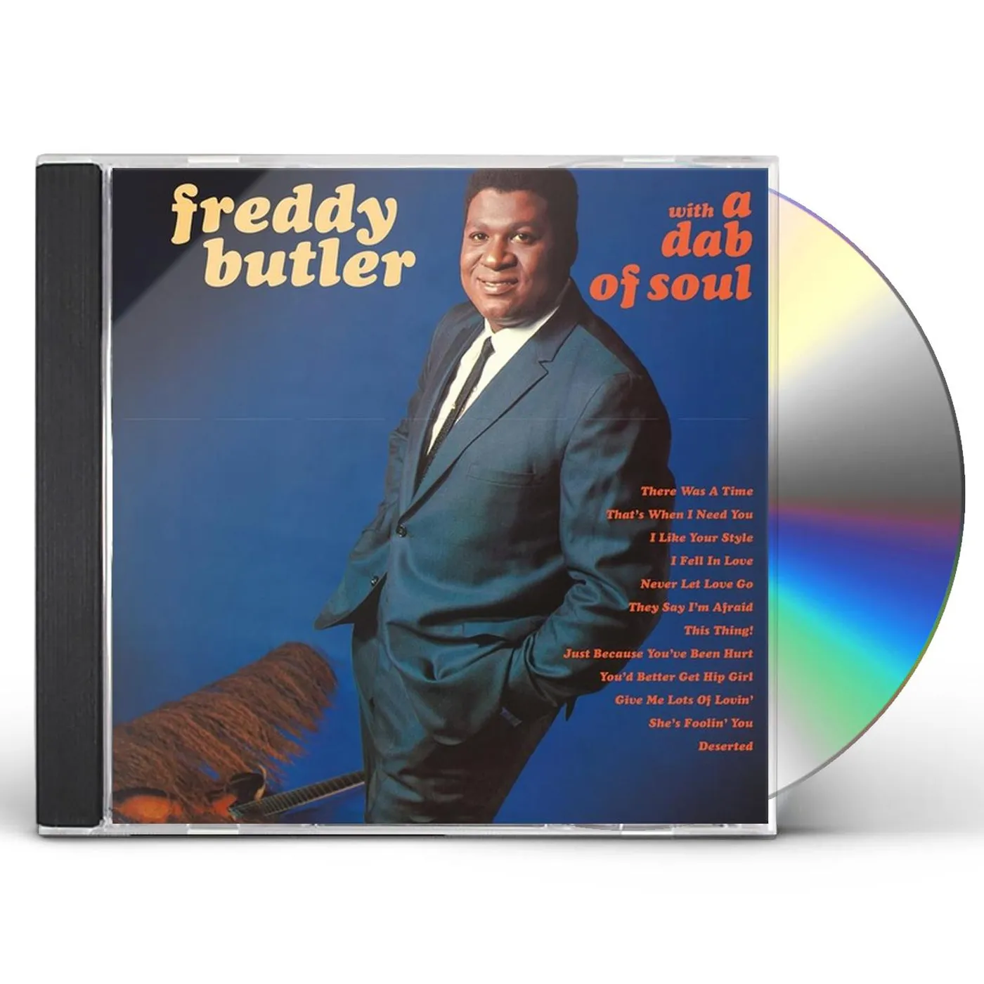 Freddy Butler WITH A DAB OF SOUL CD