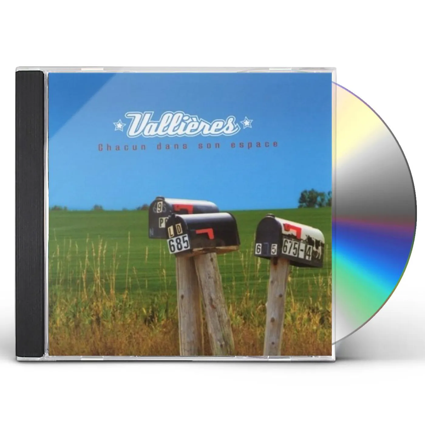 Vincent Vallières CHACUN ESPACE CD