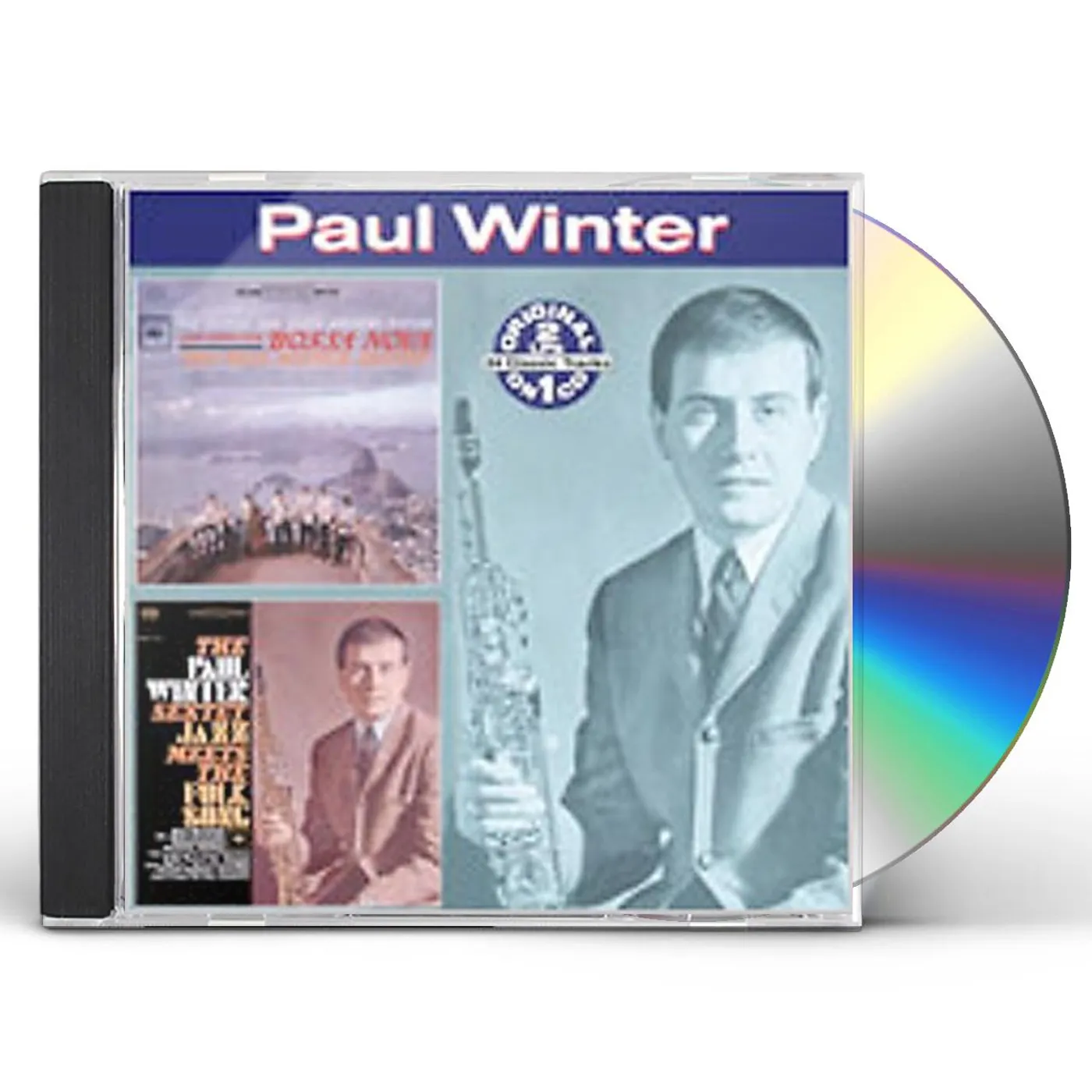 Paul Winter JAZZ MEETS THE BOSSA NOVA / JAZZ MEETS FOLK SONG CD