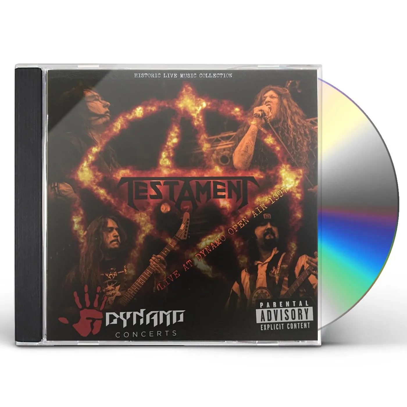 Testament LIVE AT DYNAMO OPEN AIR 1997 CD