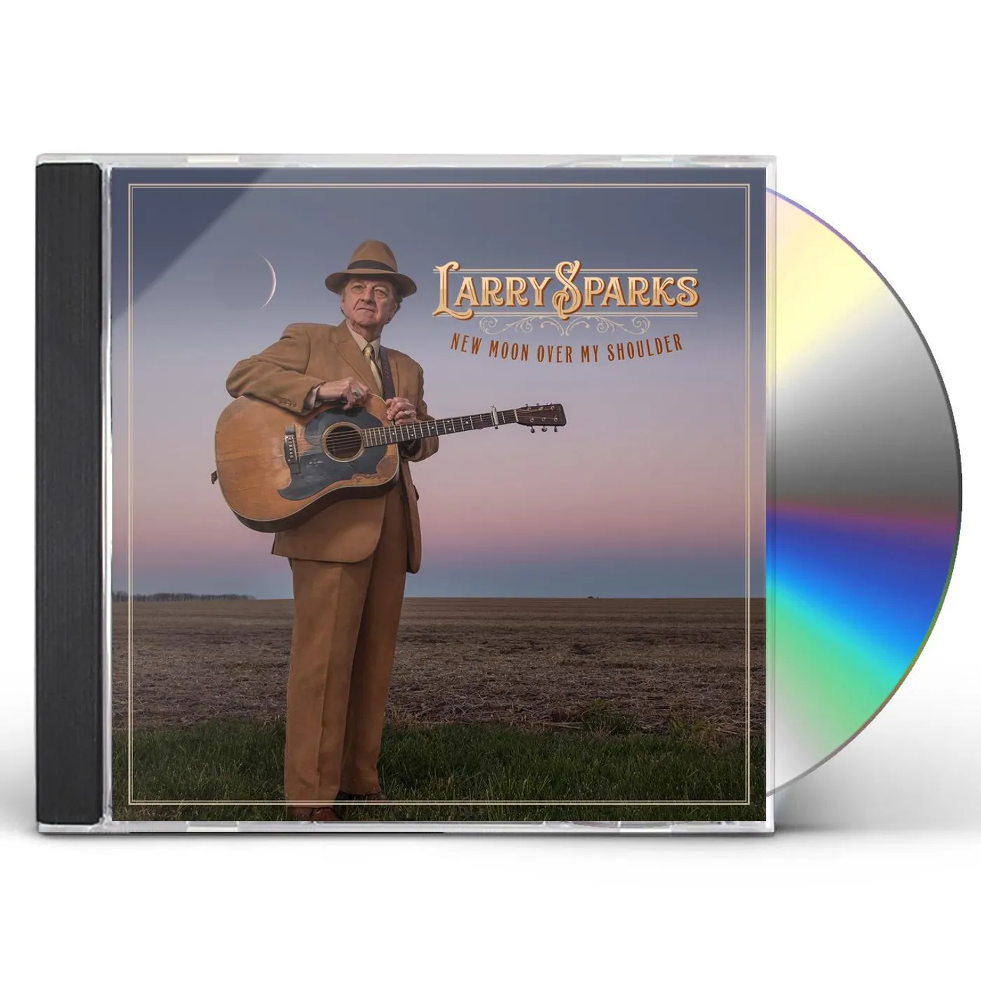 Larry Sparks NEW MOON OVER MY SHOULDER CD