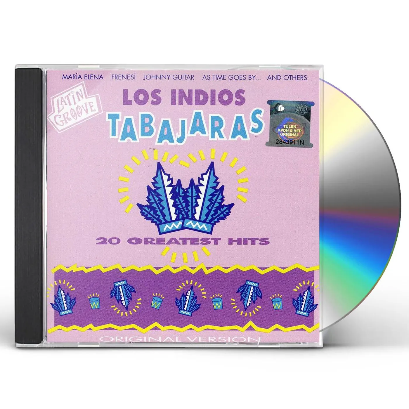 Los Indios Tabajaras LATIN GROOVE-20 GREATEST HITS CD
