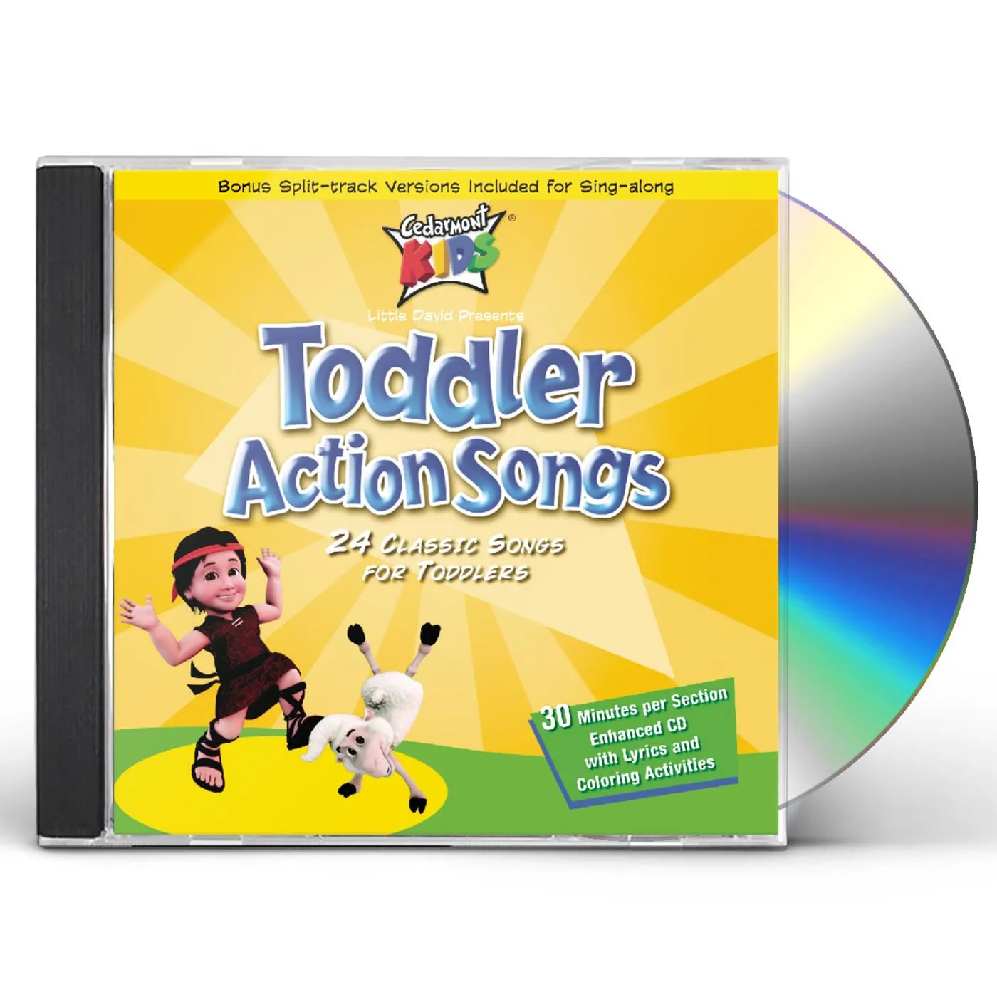 Cedarmont Kids TODDLER ACTION SONGS CD