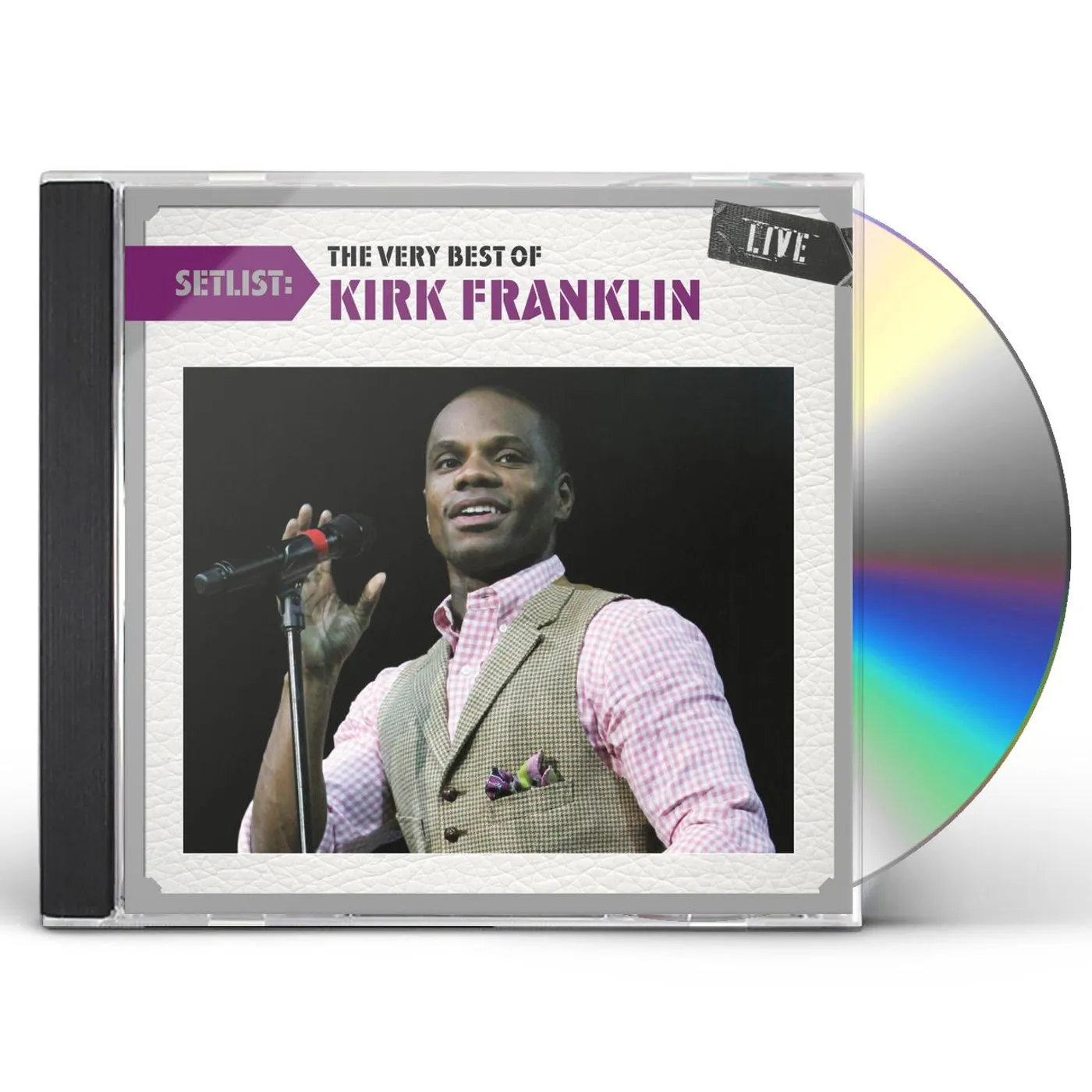 SETLIST: THE VERY BEST OF KIRK FRANKLIN LIVE CD
