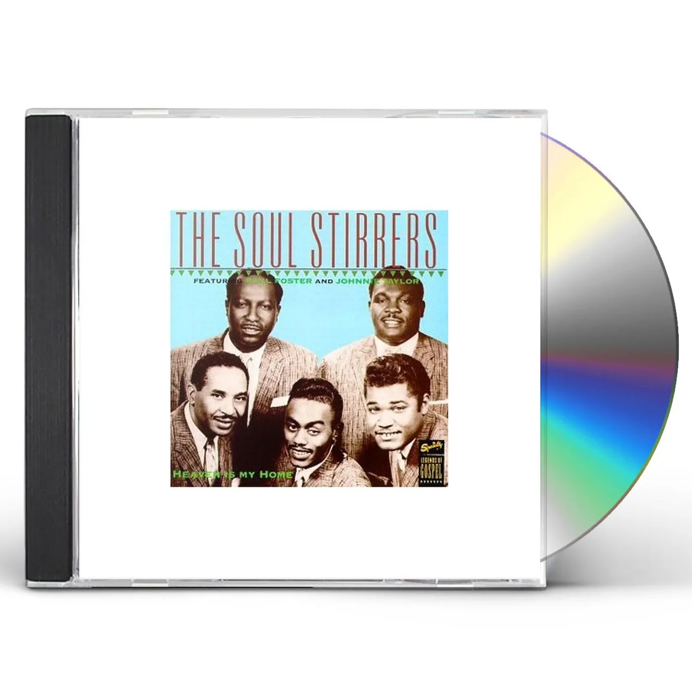 The Soul Stirrers HEAVEN IS MY HOME CD