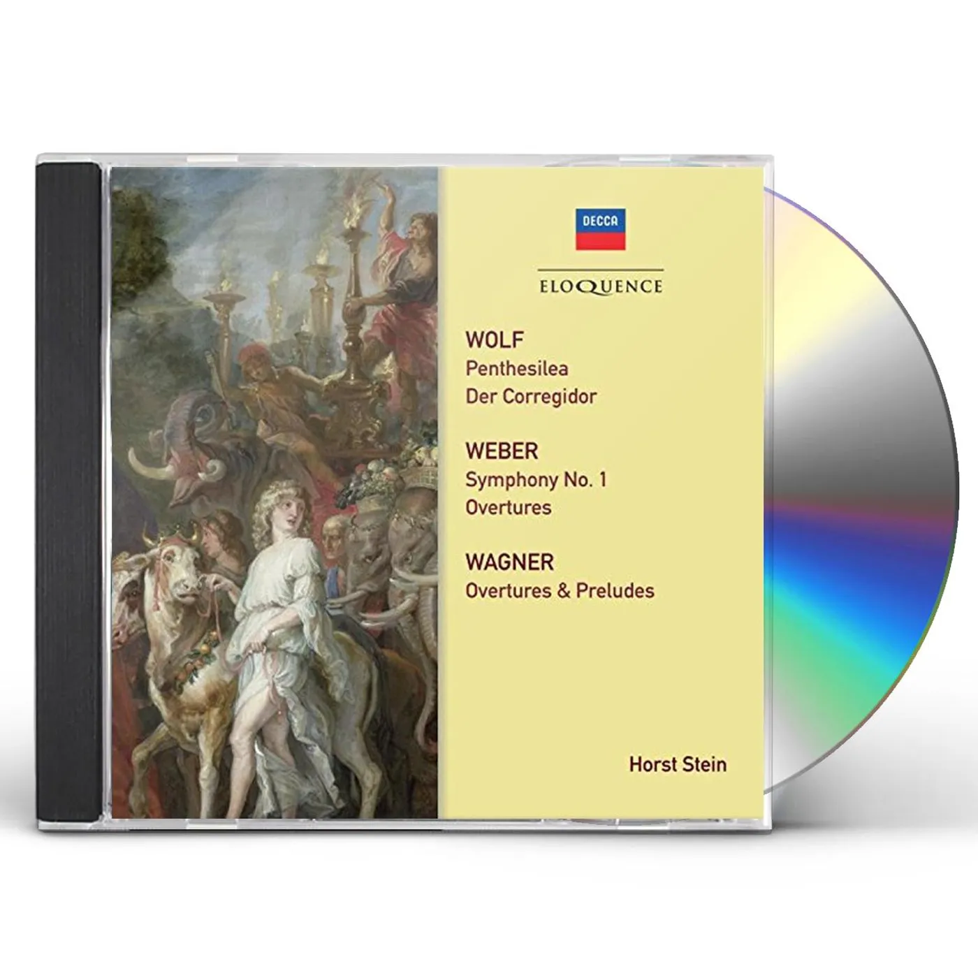 Horst Stein WOLF WEBER WAGNER: ORCHESTRAL WORKS CD