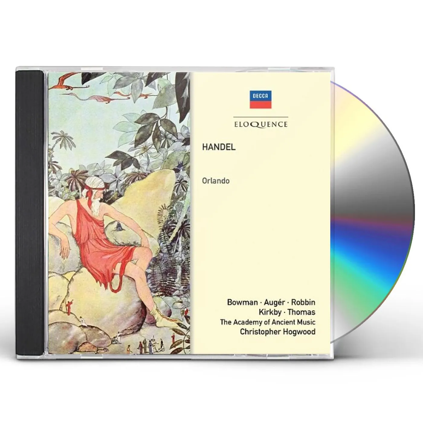 Christopher Hogwood HANDEL: ORLANDO CD
