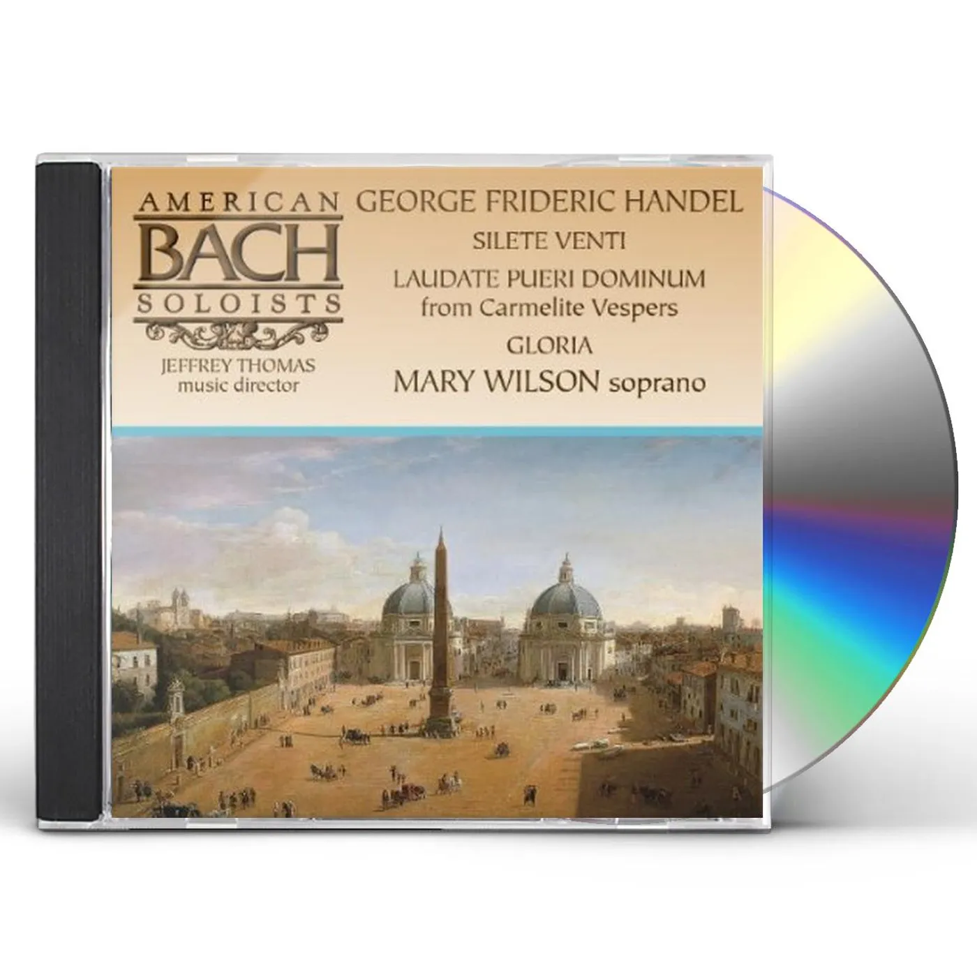 American Bach Soloists MARY WILSON SINGS HANDEL: SILETE VENTI; LAUDATE PU CD