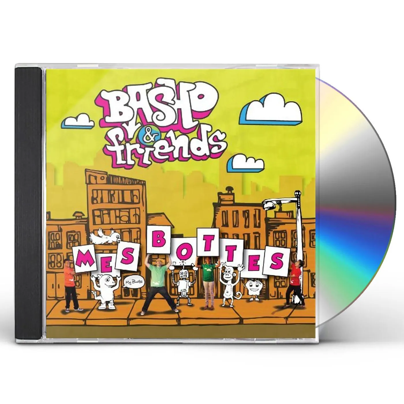 Basho & Friends MES BOTTES CD