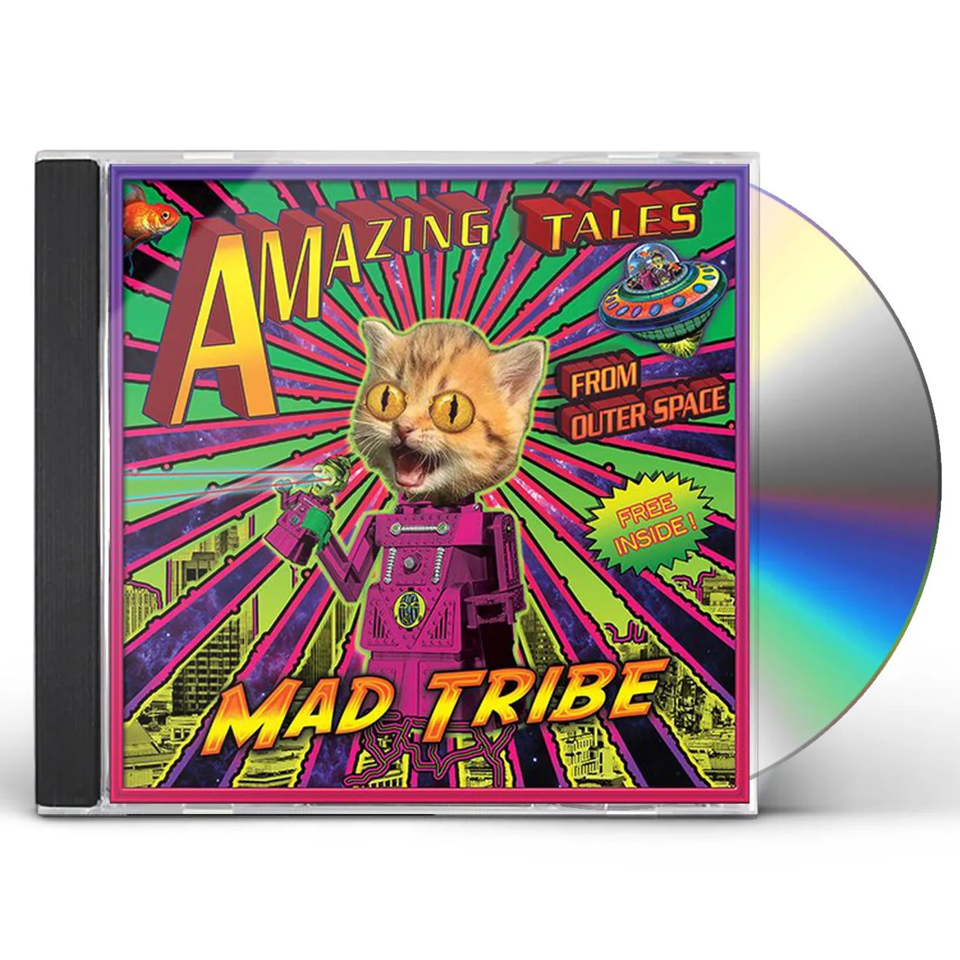 Mad Tribe AMAZING TALES FROM OUTER SPACE CD
