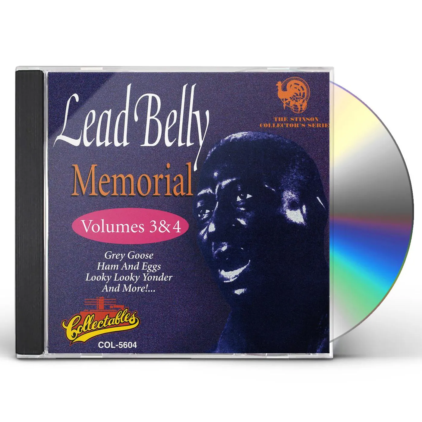 Leadbelly MEMORIAL 3 & 4 CD