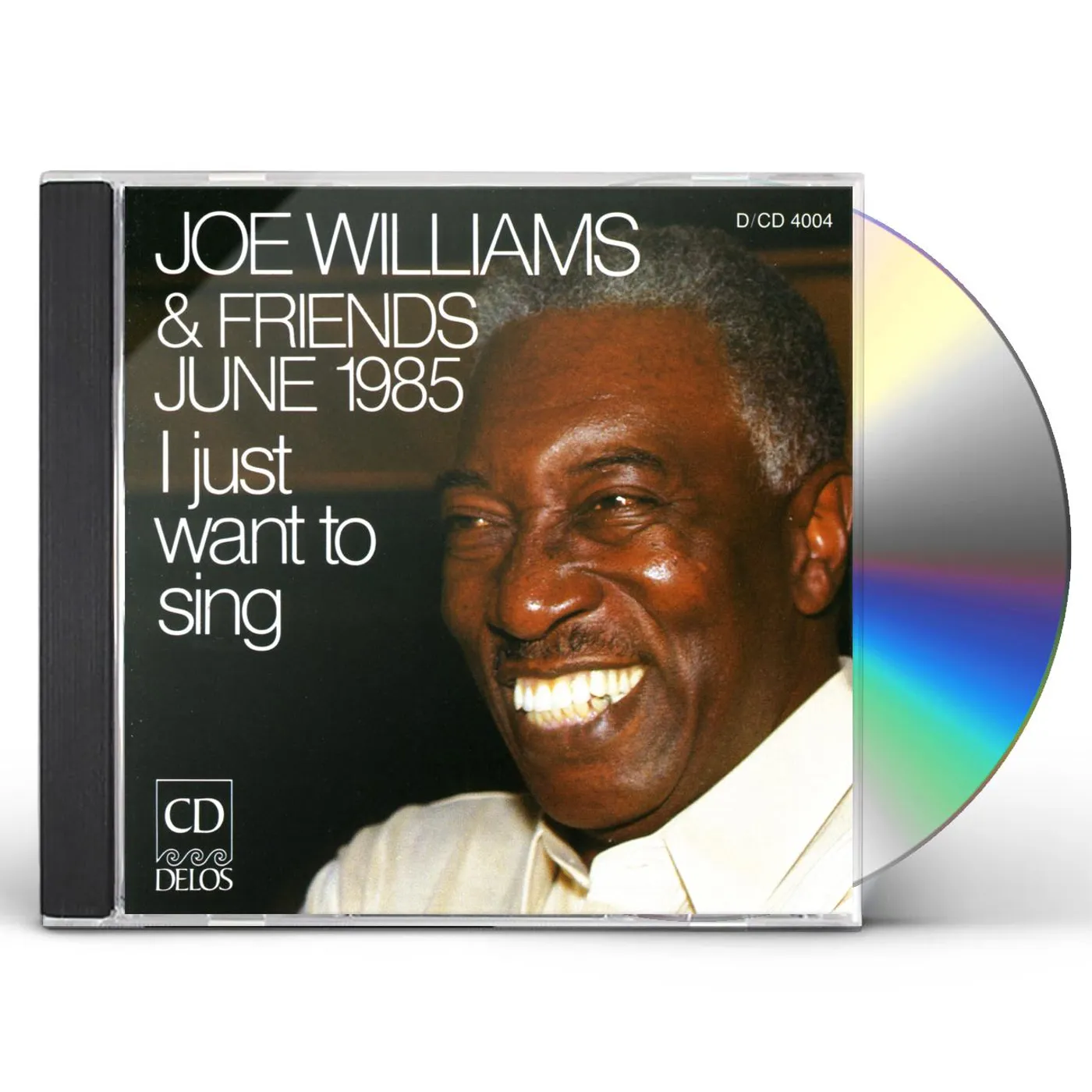 Joe Williams I JUST WANT TO SING CD