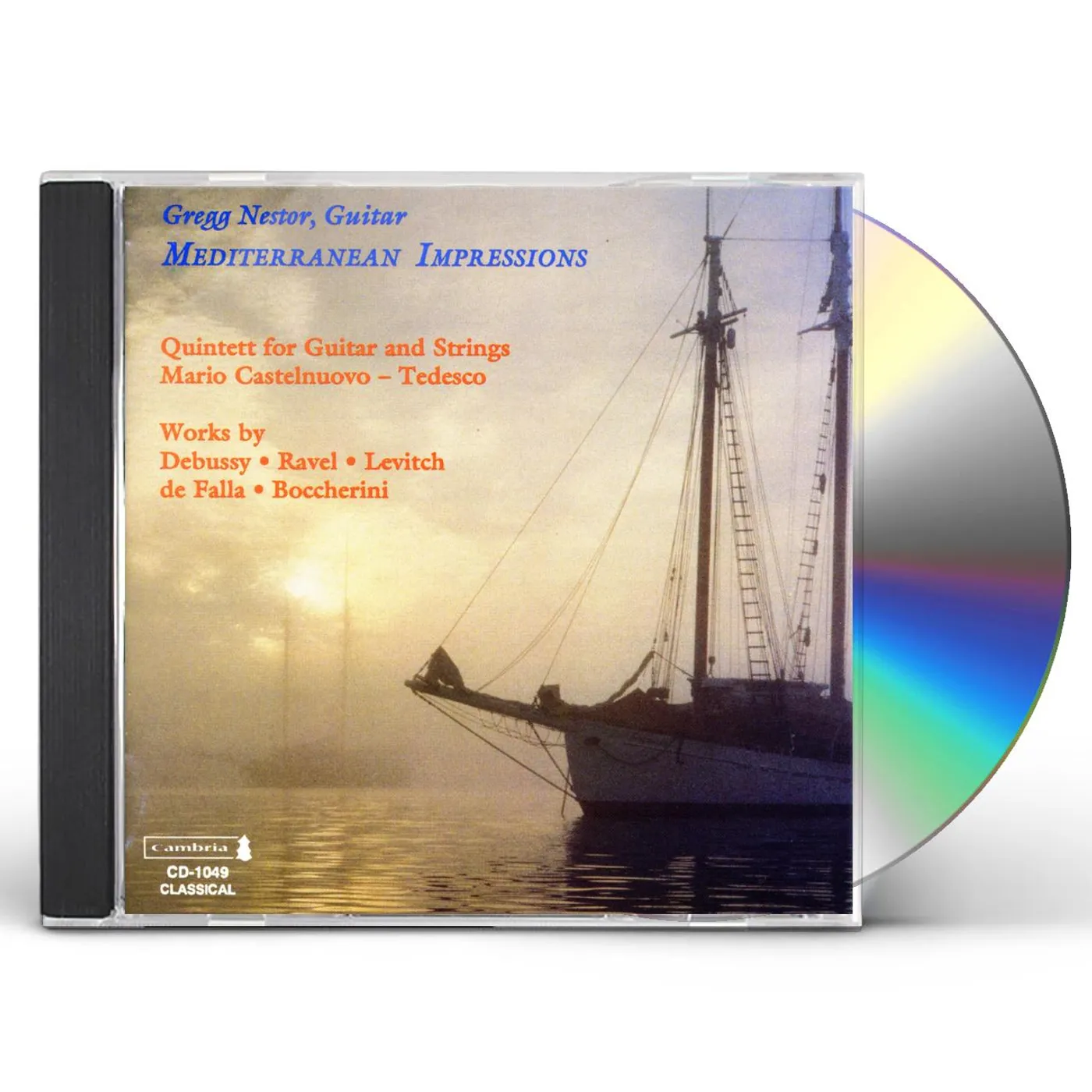Gregg Nestor MEDITERRANEAN IMPRESSIONS (GUITAR MUSIC) CD
