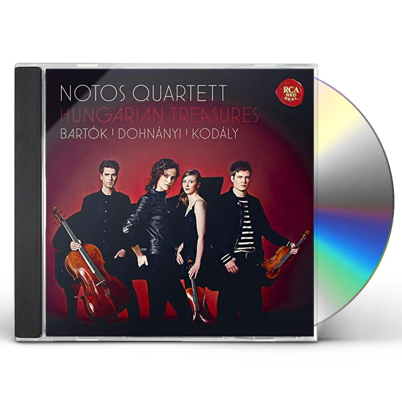 Notos Quartett HUNGARIAN TREASURES: BARTOK / DOHNAN CD