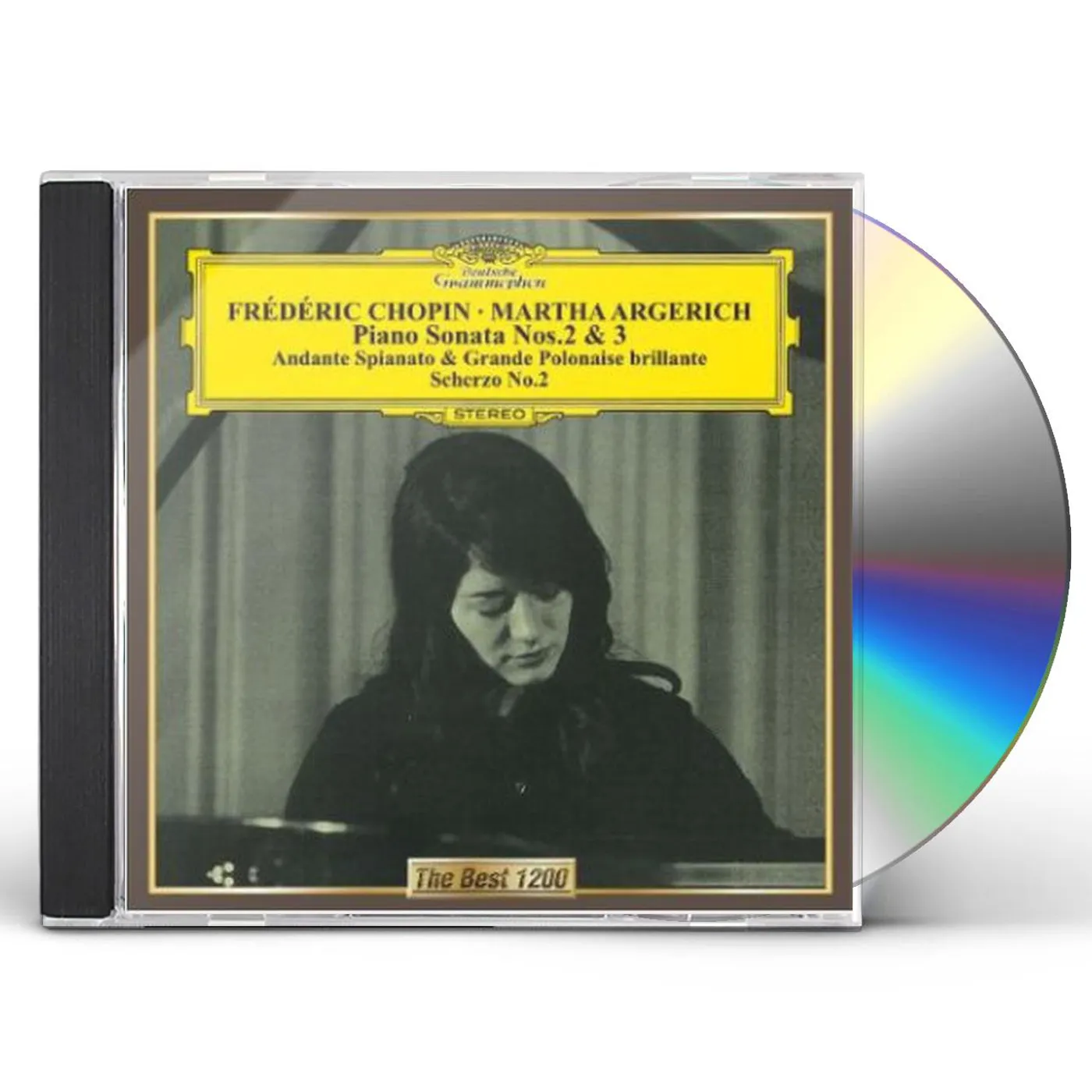 Chopin / Martha Argerich PIANO SONATAS 2 & 3 CD