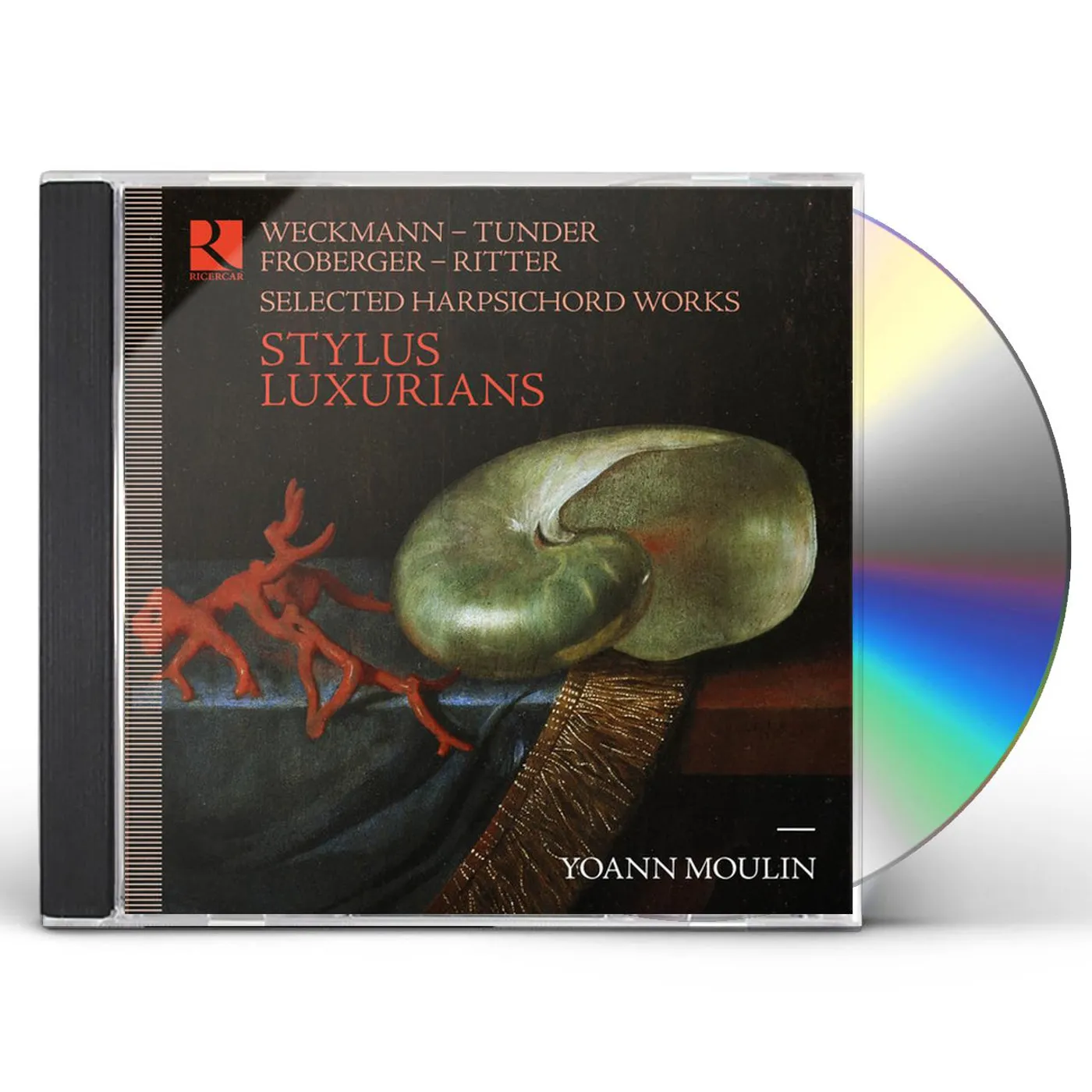 Yoann Moulin STYLUS LUXURIANS CD