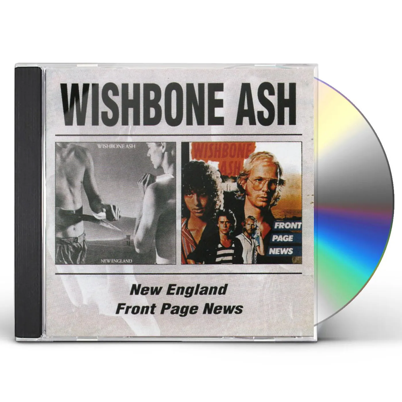 Wishbone Ash NEW ENGLAND / FRONT PAGE NEWS (REMASTERED) CD