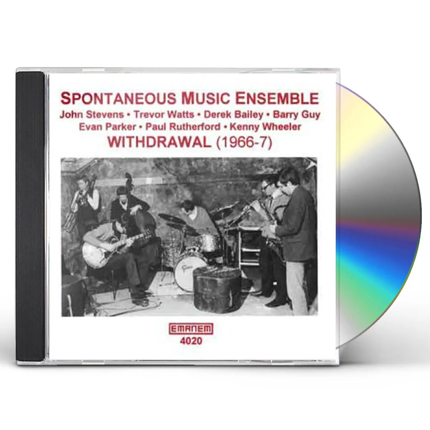 Spontaneous Music Ensemble WITHDRAWAL CD