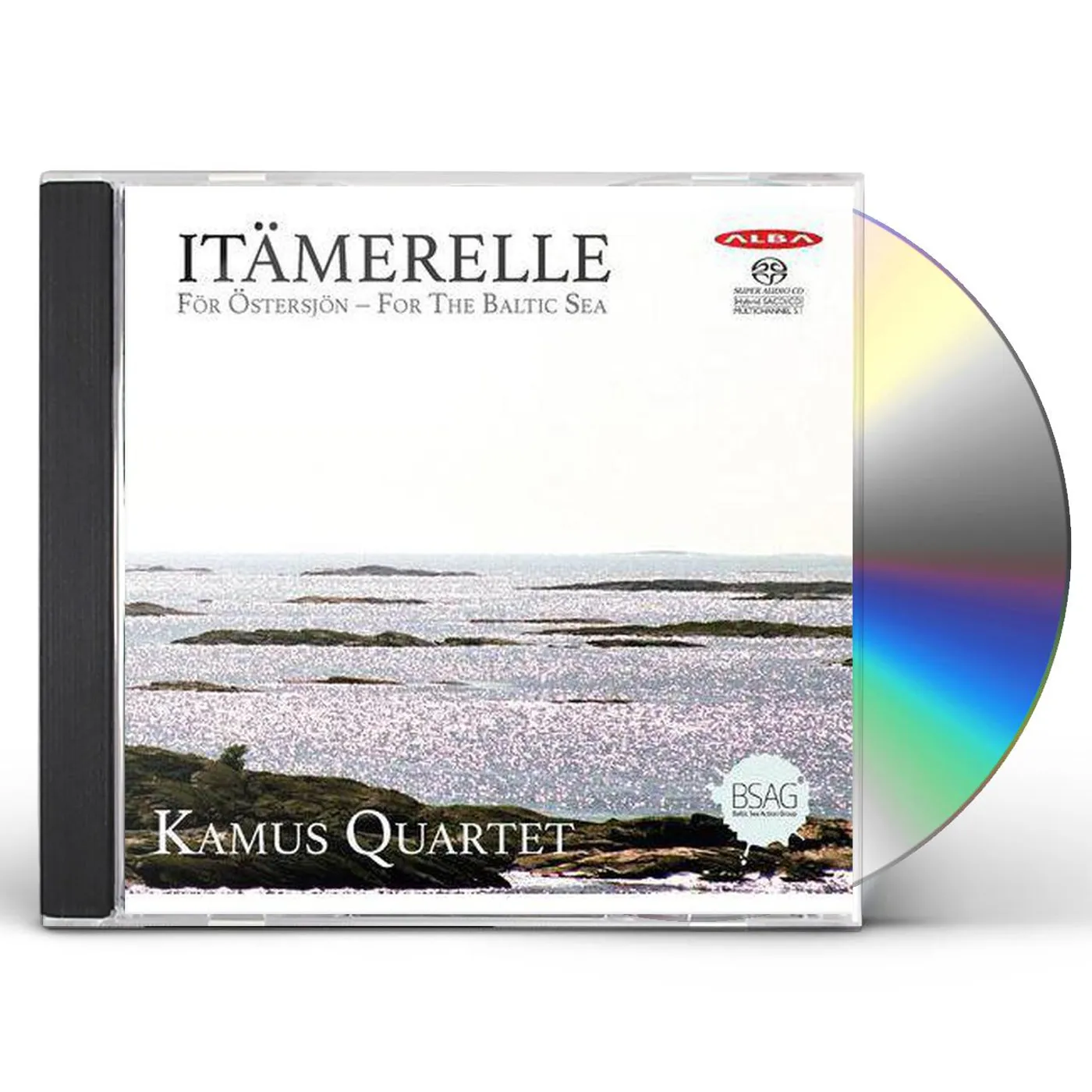 Nielsen / Kamus Quartet FOR THE BALTIC SEA (HYBR) CD Super Audio CD