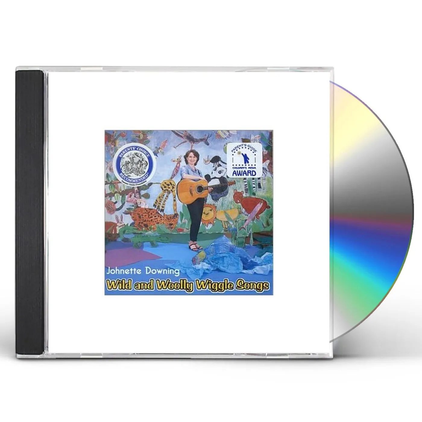 Johnette Downing WILD AND WOOLLY WIGGLE SONGS CD