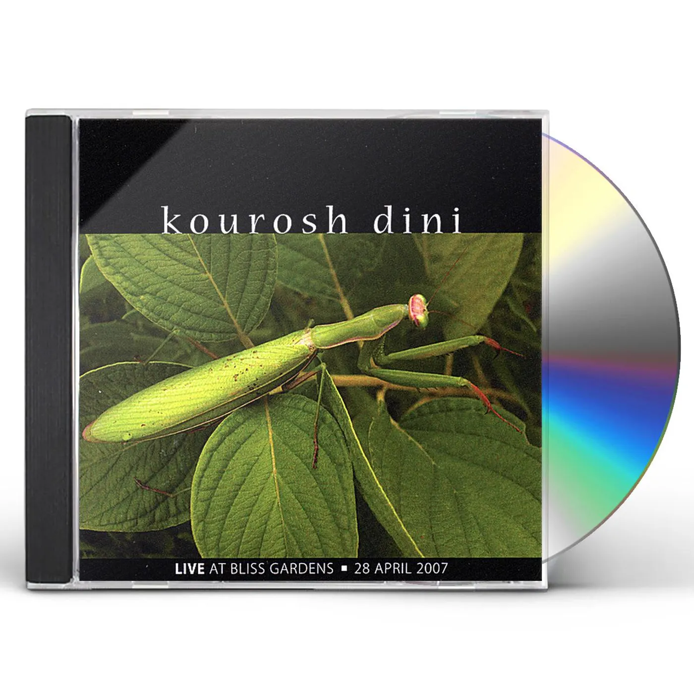 Kourosh Dini LIVE AT BLISS GARDENS CD
