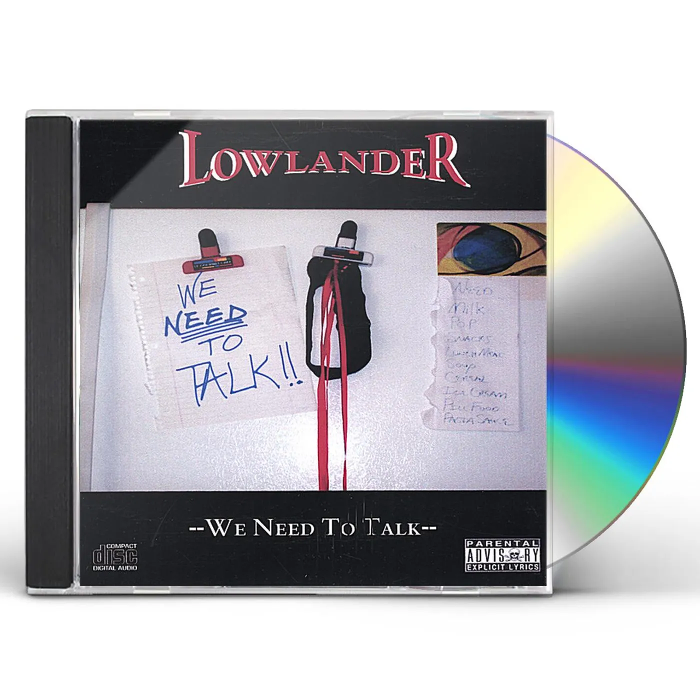 Lowlander WE NEED TO TALK CD
