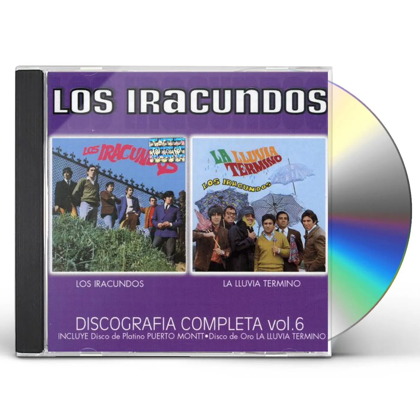 DISCOGRAFIA COMPLETA 6: IRACUNDOS / LLUVIA TERMINO CD