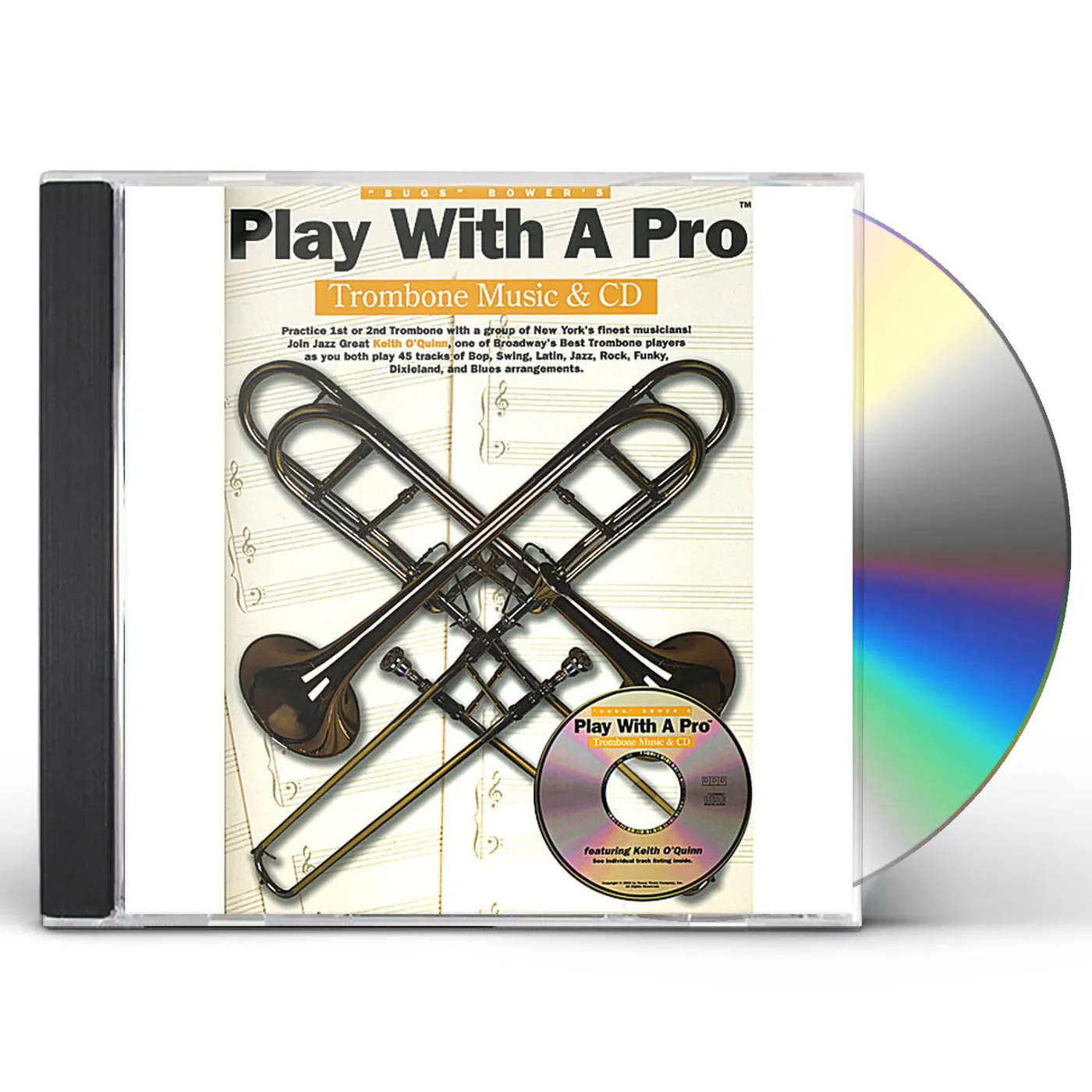 "Bugs" Bower PLAY WITH A PRO TROMBONE CD
