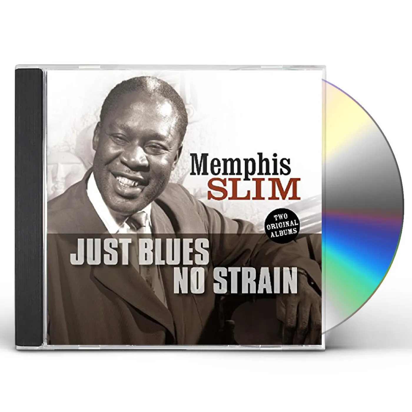 Slim Memphis JUST BLUES / NO STRAIN CD