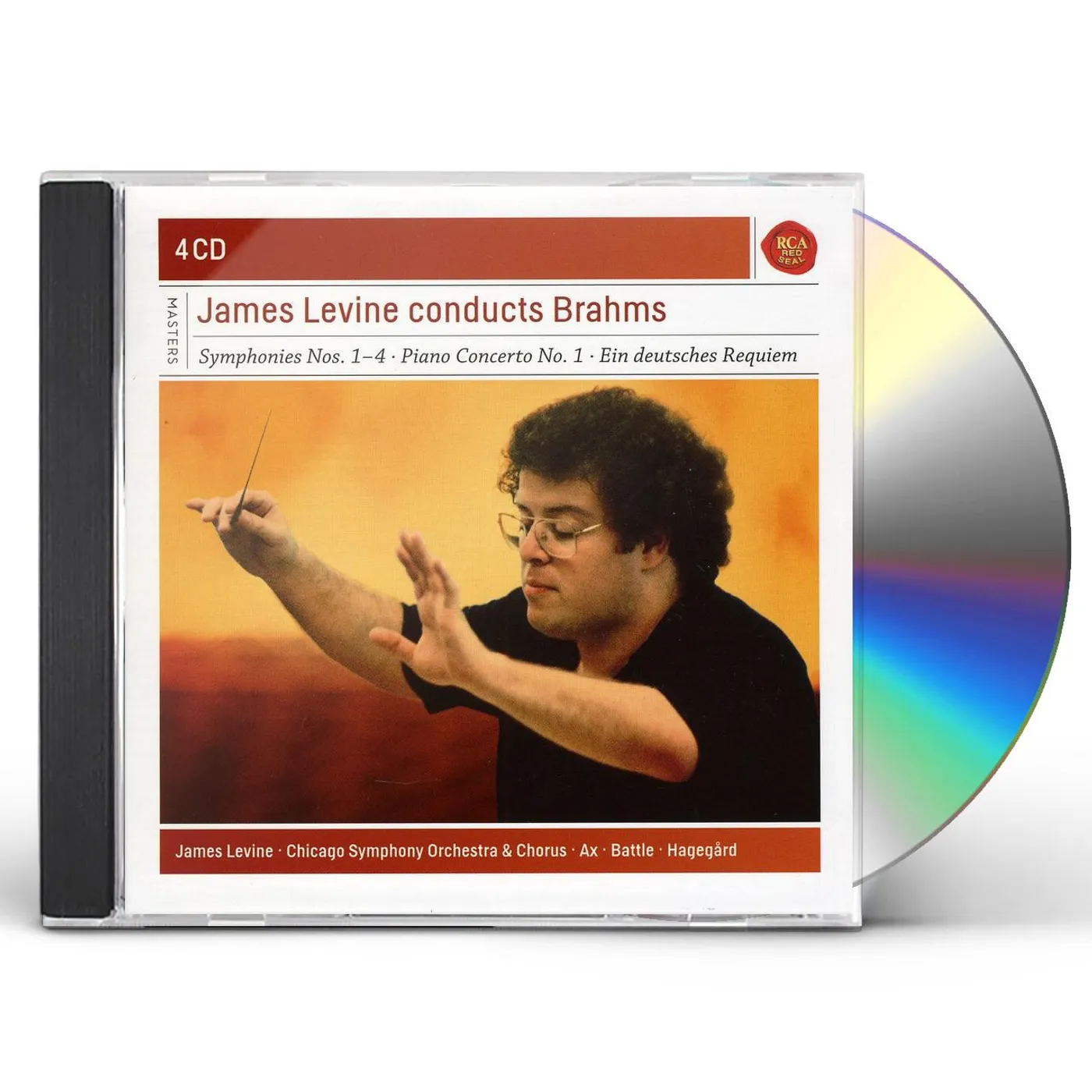 James Levine CONDUCTS BRAHMS CD