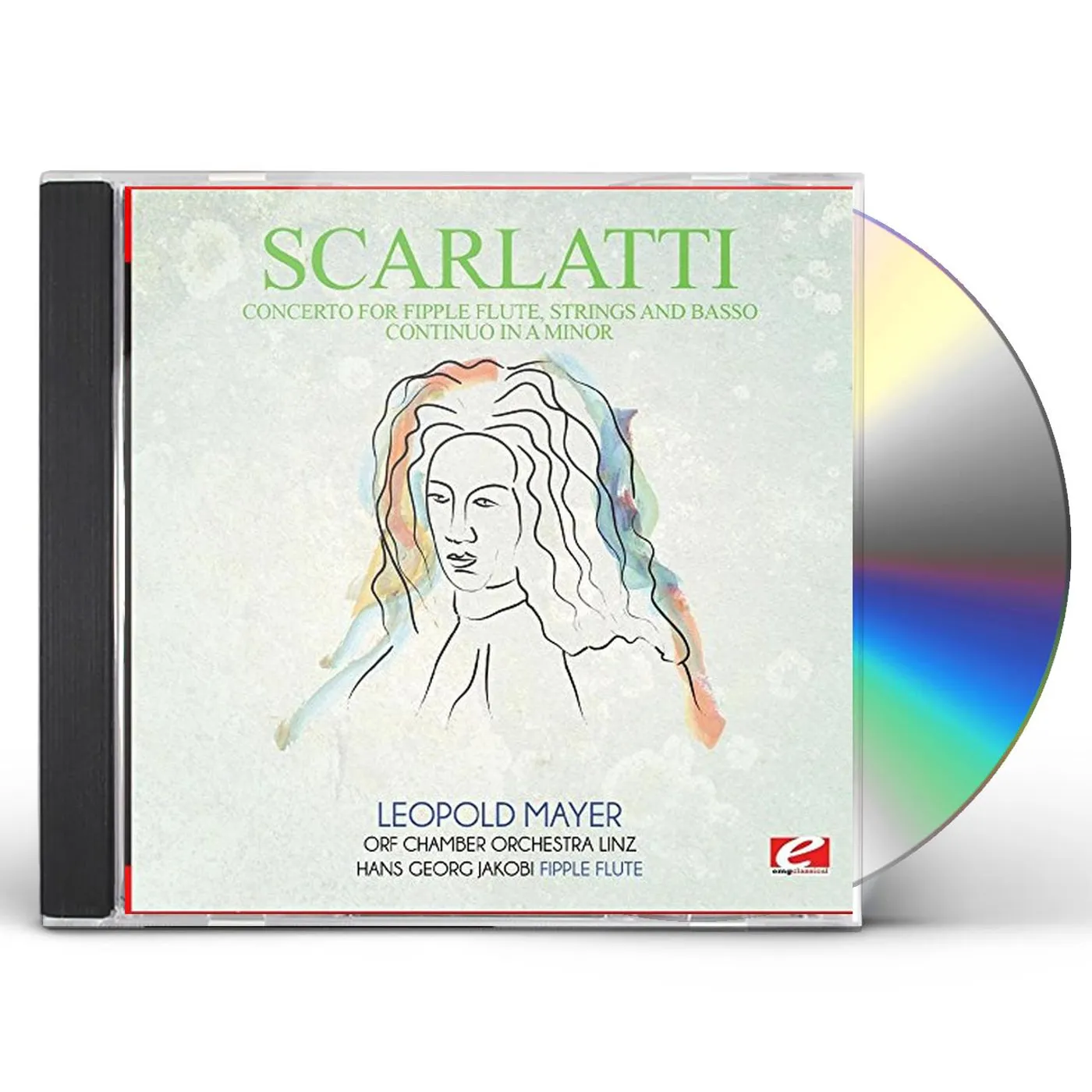 Scarlatti ALLEGRO FROM CONCERTO FOR FIPPLE FLUTE STRINGS CD