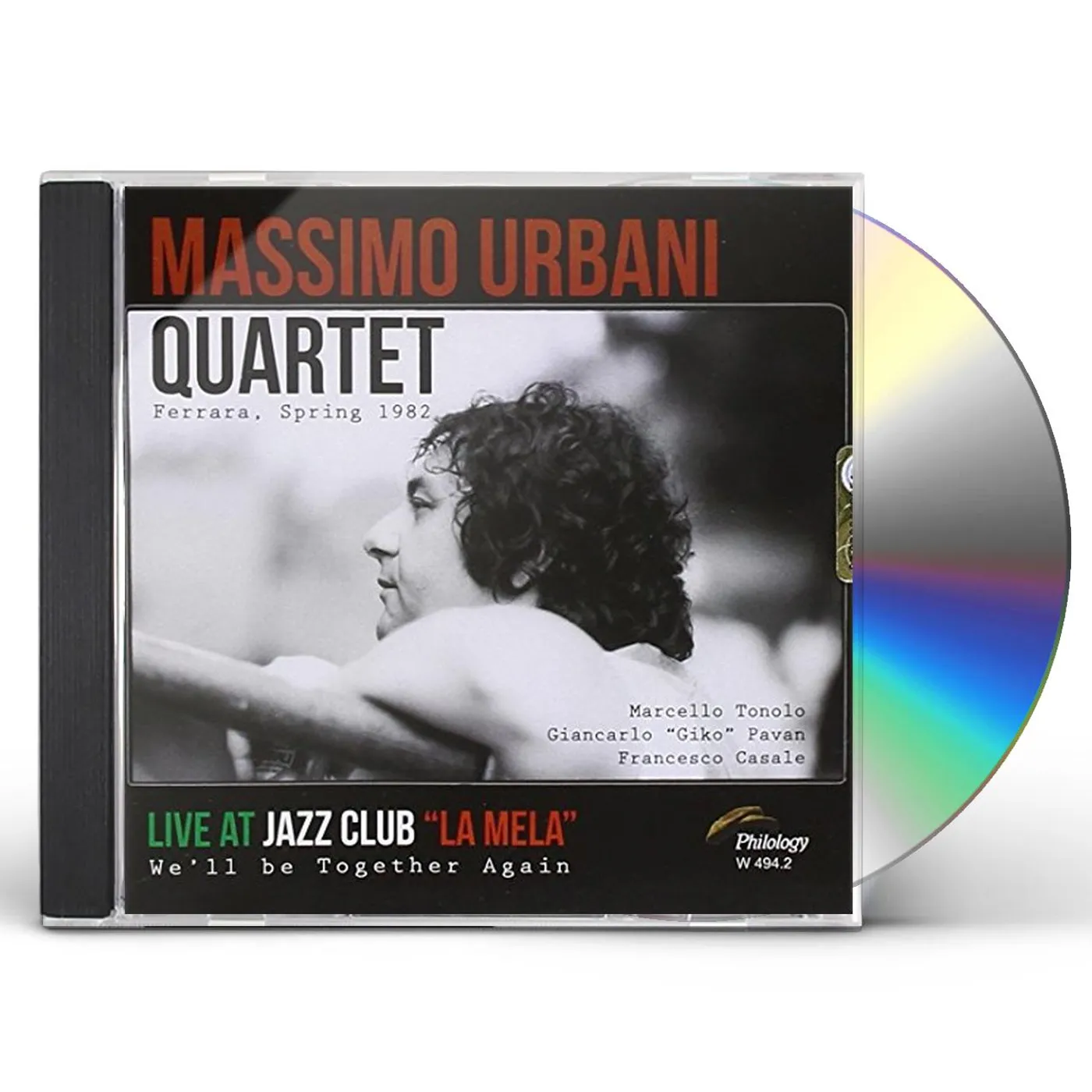 Massimo Urbani Quartet LIVE AT JAZZ CLUB LA MELA CD