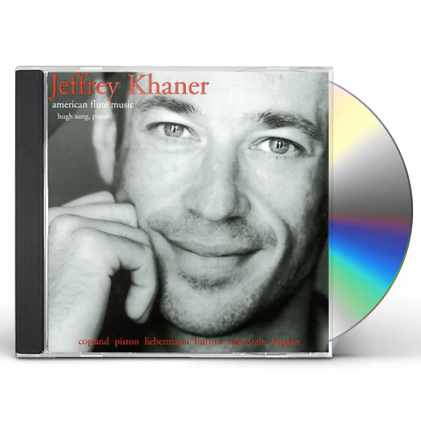 Jeffrey Khaner AMERICAN FLUTE MUSIC CD