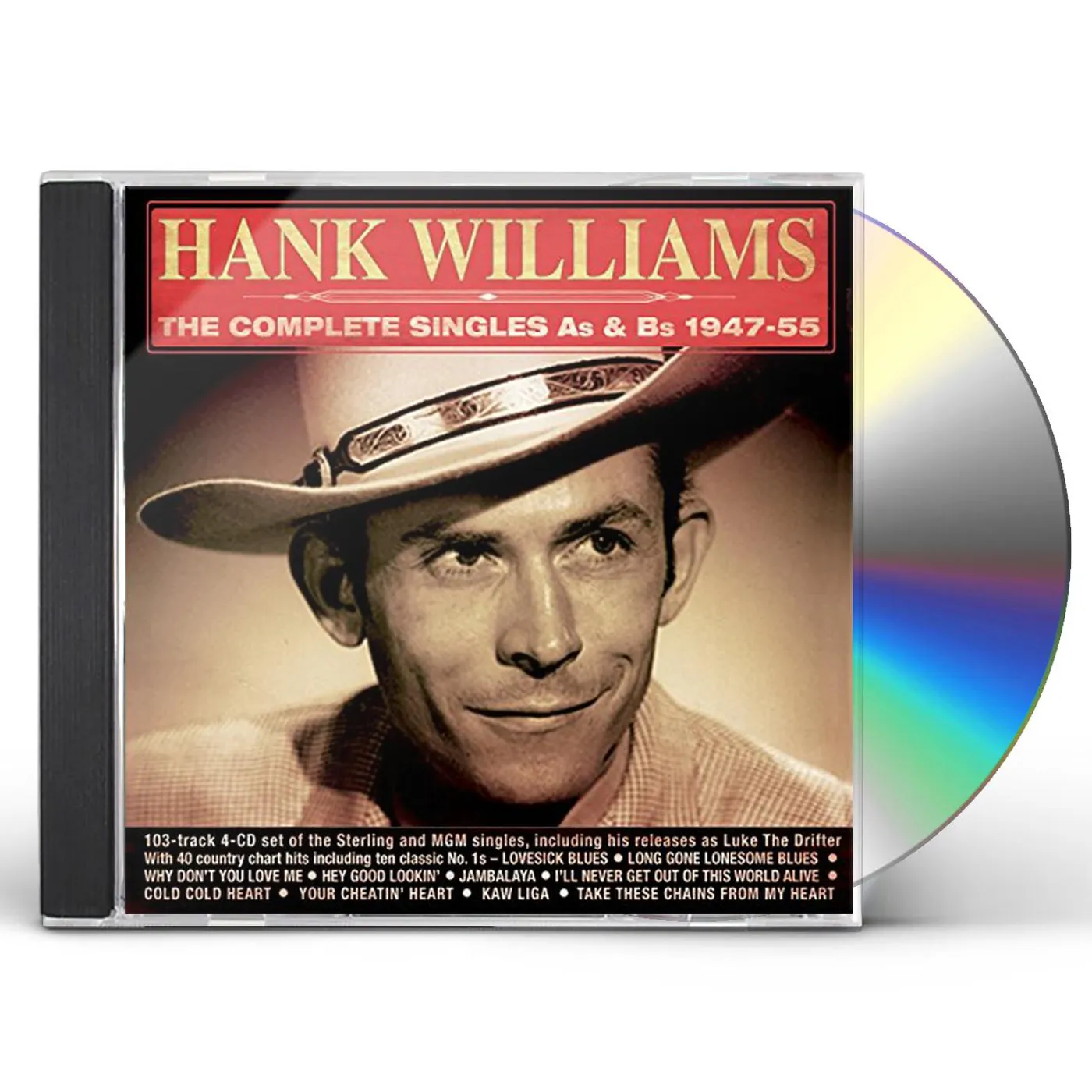 Hank Williams COMPLETE SINGLES AS & BS 1947-55 CD