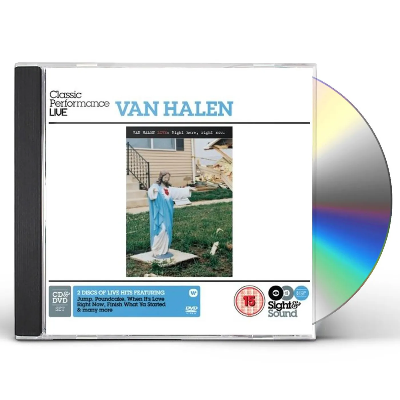 Van Halen SIGHT & SOUND: RIGHT HERE RIGHT NOW CD