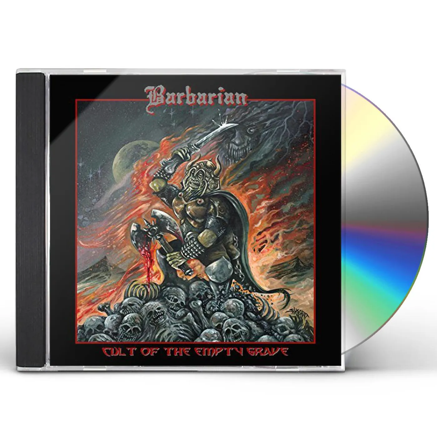 Barbarian CULT OF THE EMPTY GRAVE CD