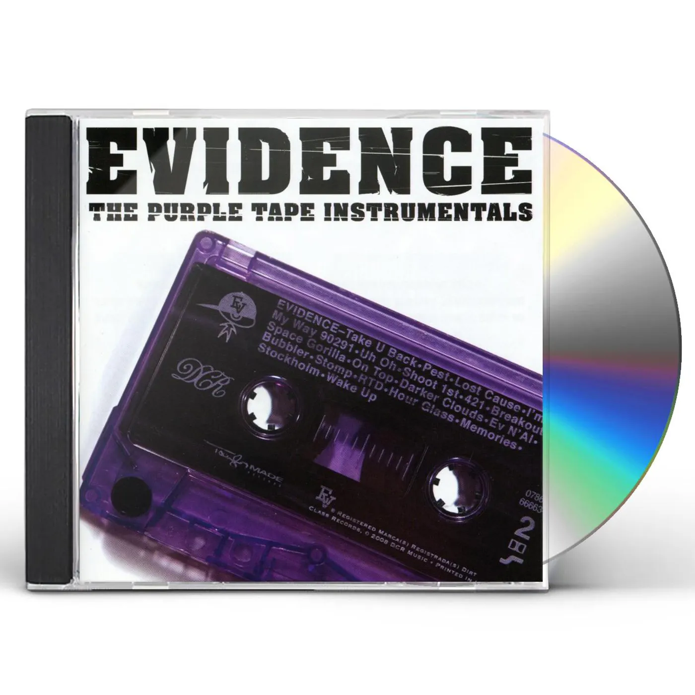 Evidence PURPLE TAPE INSTRUMENTALS CD